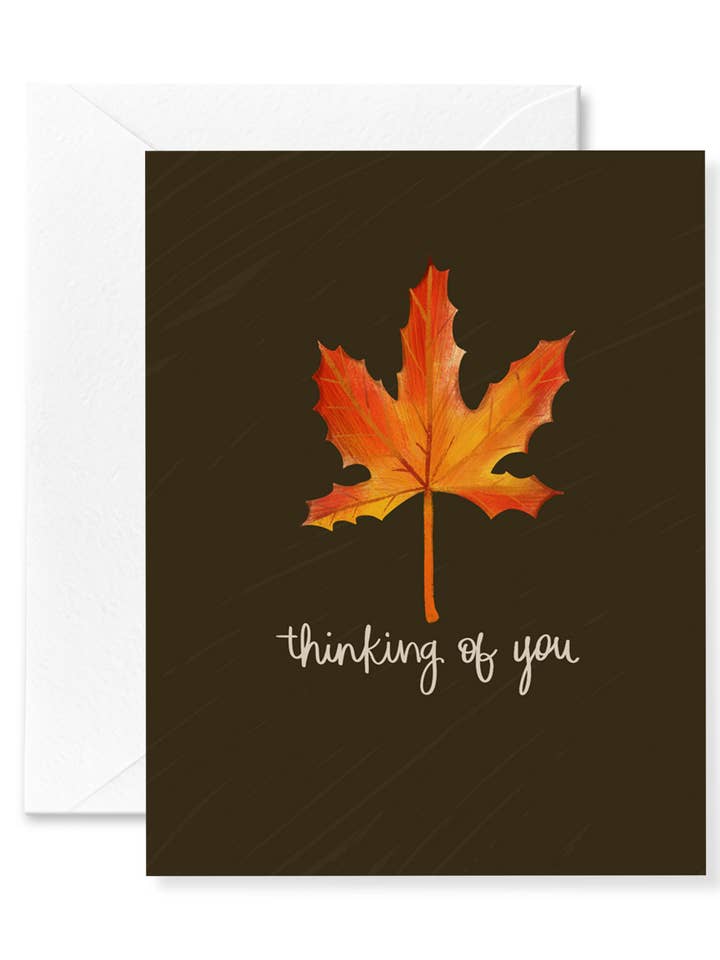 Autumn Thoughts Card for wholesale by Announce Divinely