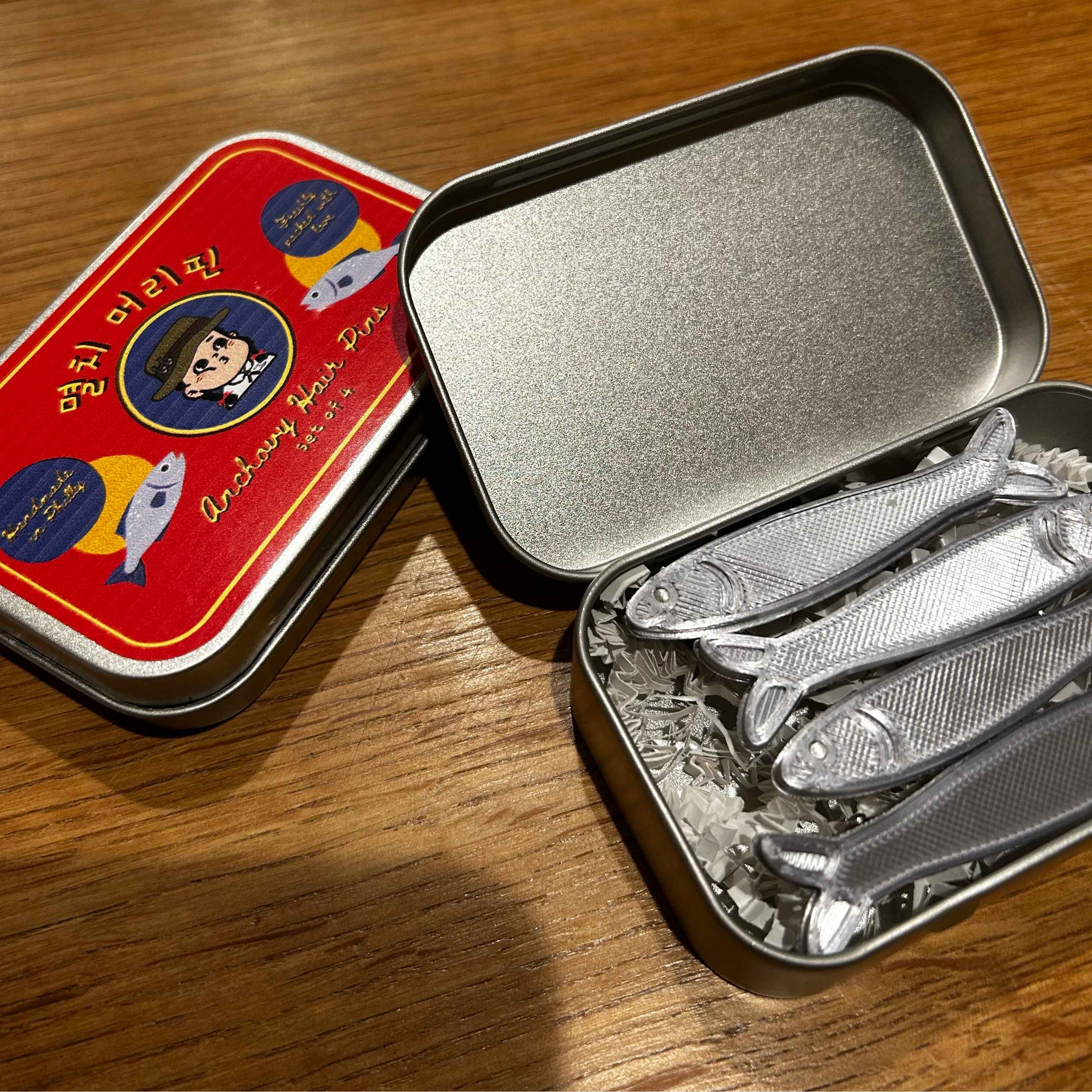 Lumpy Studios LLC - Wholesale Hair Clip - Women's - Anchovy Hairclips1