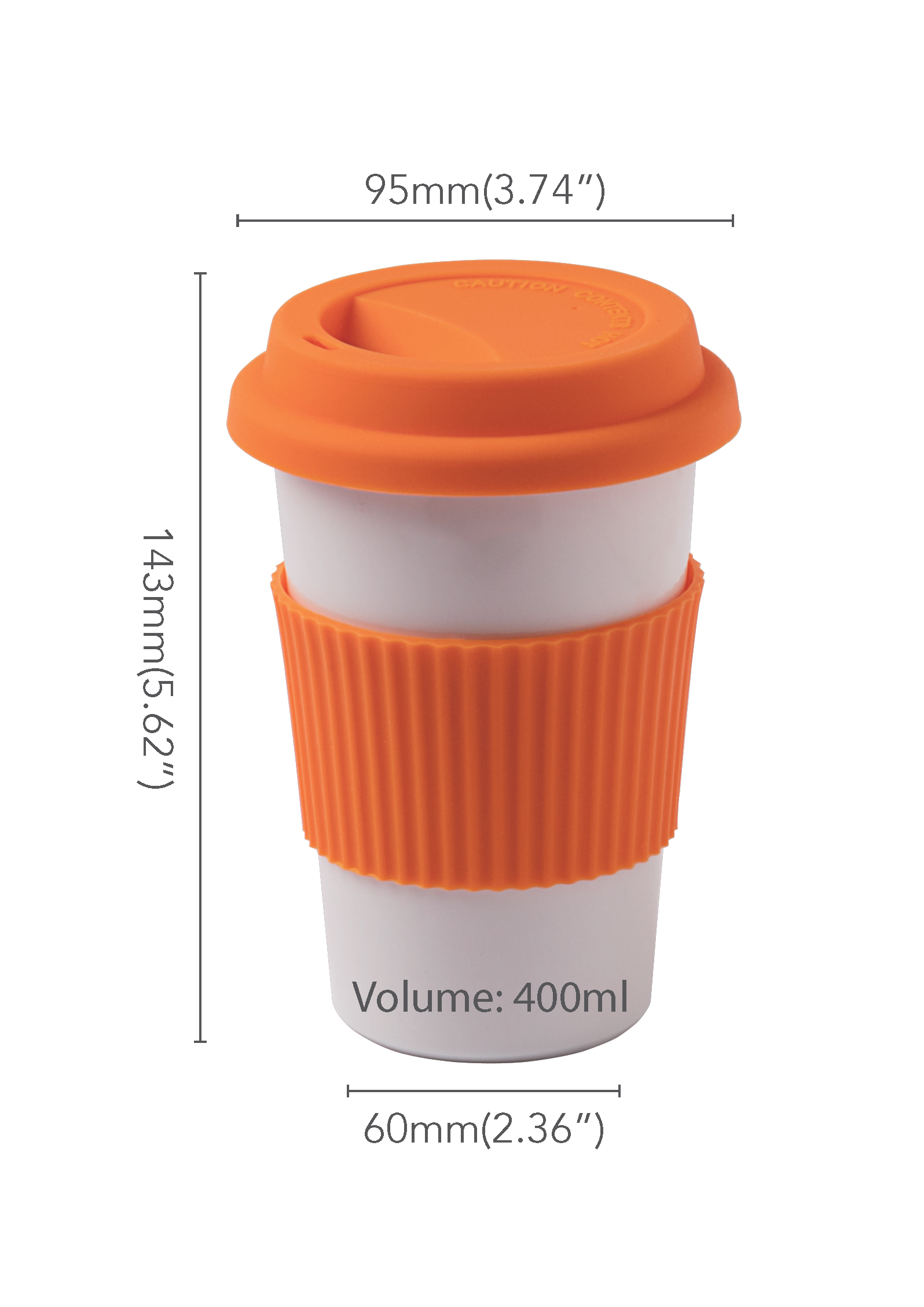 Corndrop - Wholesale Coffee Mug - Corndrop Coffee Cup - PLA- Eco Friendly-Biodegradable10