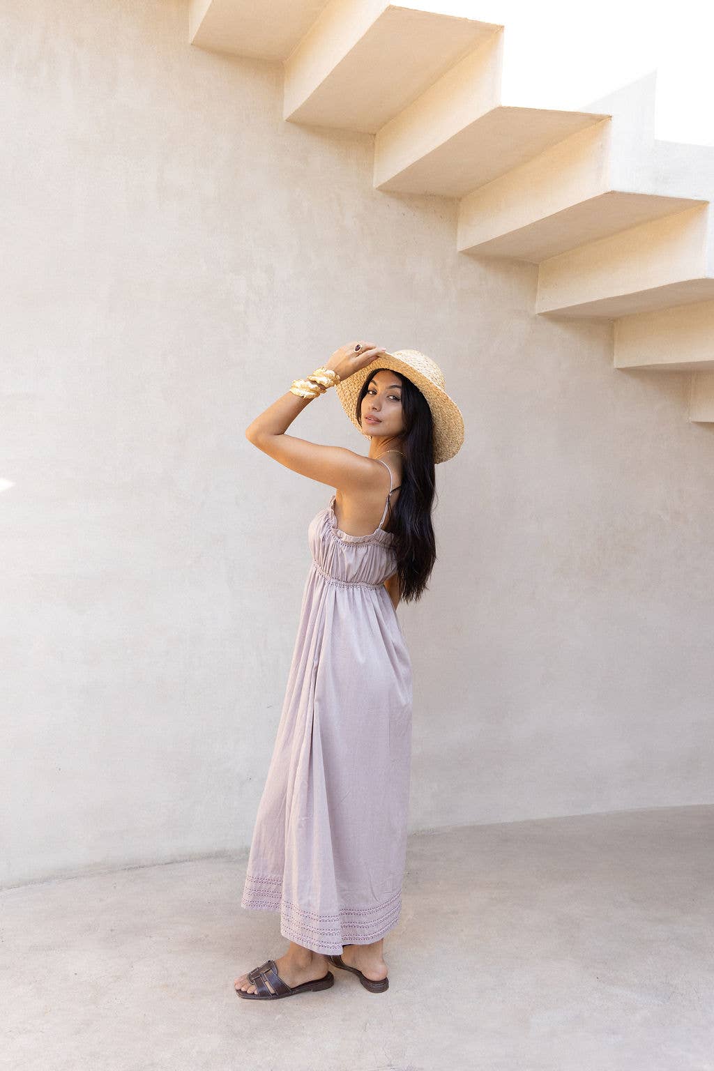 The Fox and The Mermaid - Wholesale Jurk - Dames - Handgeborduurde Zomerjurk (Damya)9