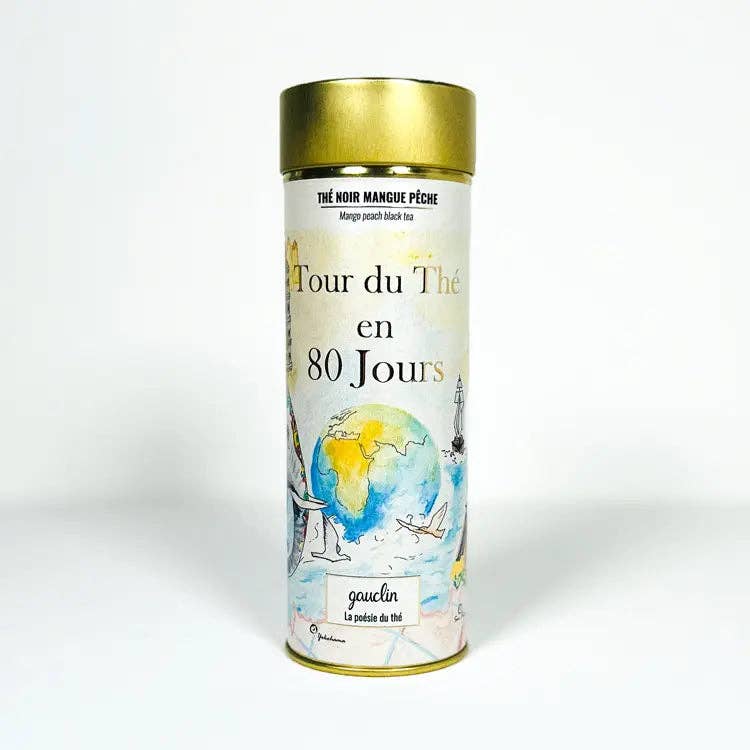 Gauclin - Wholesale Loose Tea - Tea Box Around the World in 80 Days2