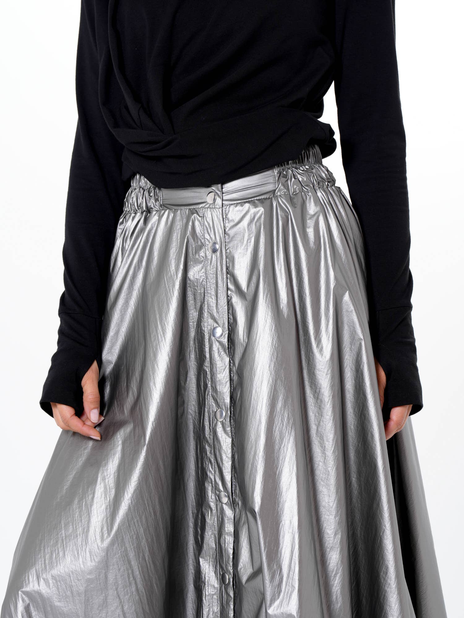 Metamorphoza – wholesale Skirt – Women’s – Voluminous Maxi Skirt with Adjustable Hem19