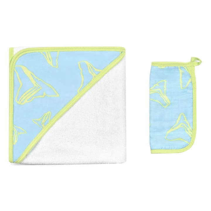 Electric Bite Hooded Towel Set for wholesale by Coco Moon