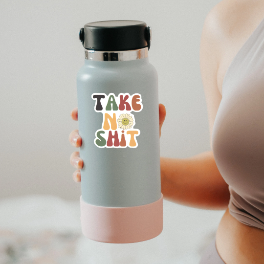 As Told By Ellie - Wholesale Sticker - Take No Shit Shit Sticker1