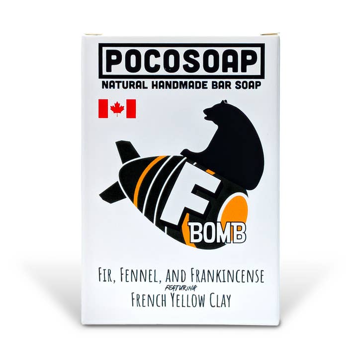 F Bomb Gender Neutral Eco-Friendly Soap for wholesale by PoCo Soap Co.