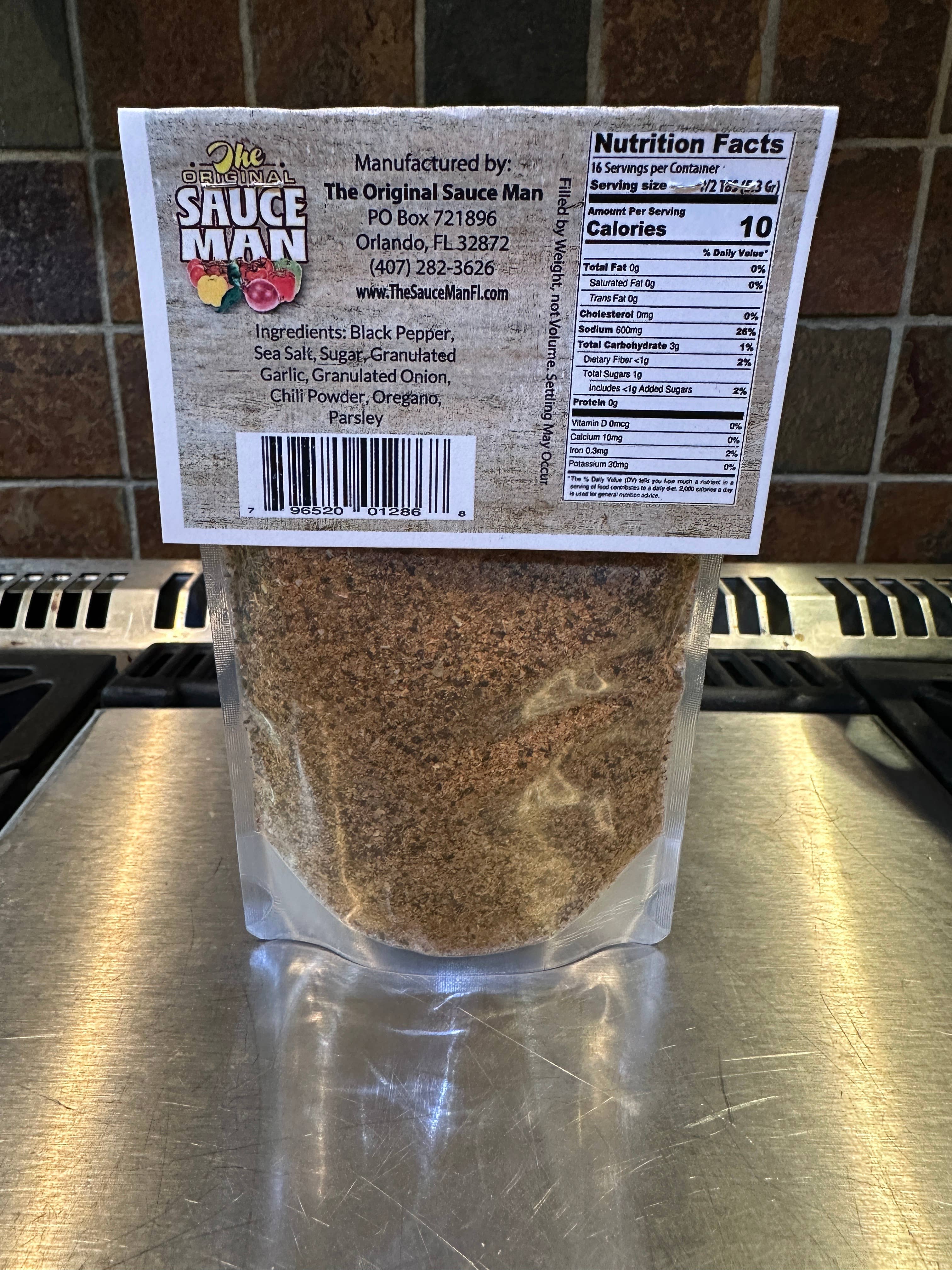 The Original Sauce Man – Mistura de especiarias secas por atacado – Tempero de peido/Esfregue1