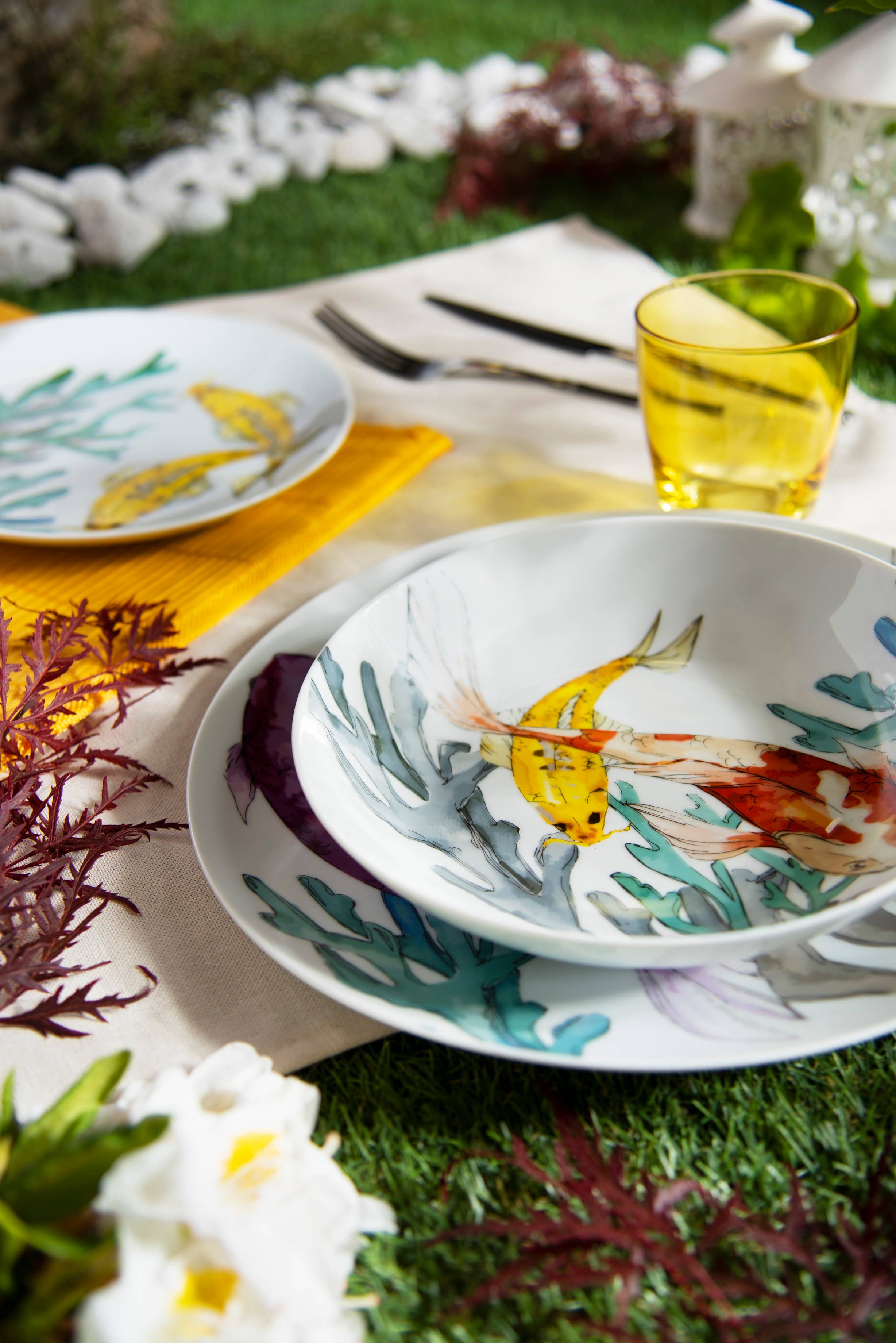multicolour 18-Piece Hokkaido Dinnerware Set for wholesale on Faire5