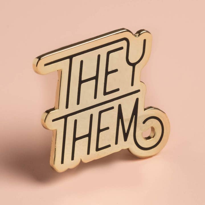 Dissent Pins - Venta al por mayor Botón/prendedor - Pronombre Pin - Ellos/Ellos