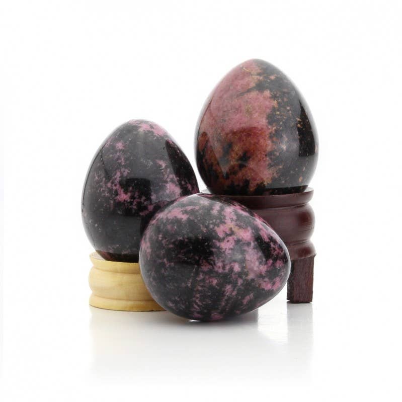 UniArt – Großhandel Tischdeko – Dekoratives Ei aus Rhodonit1