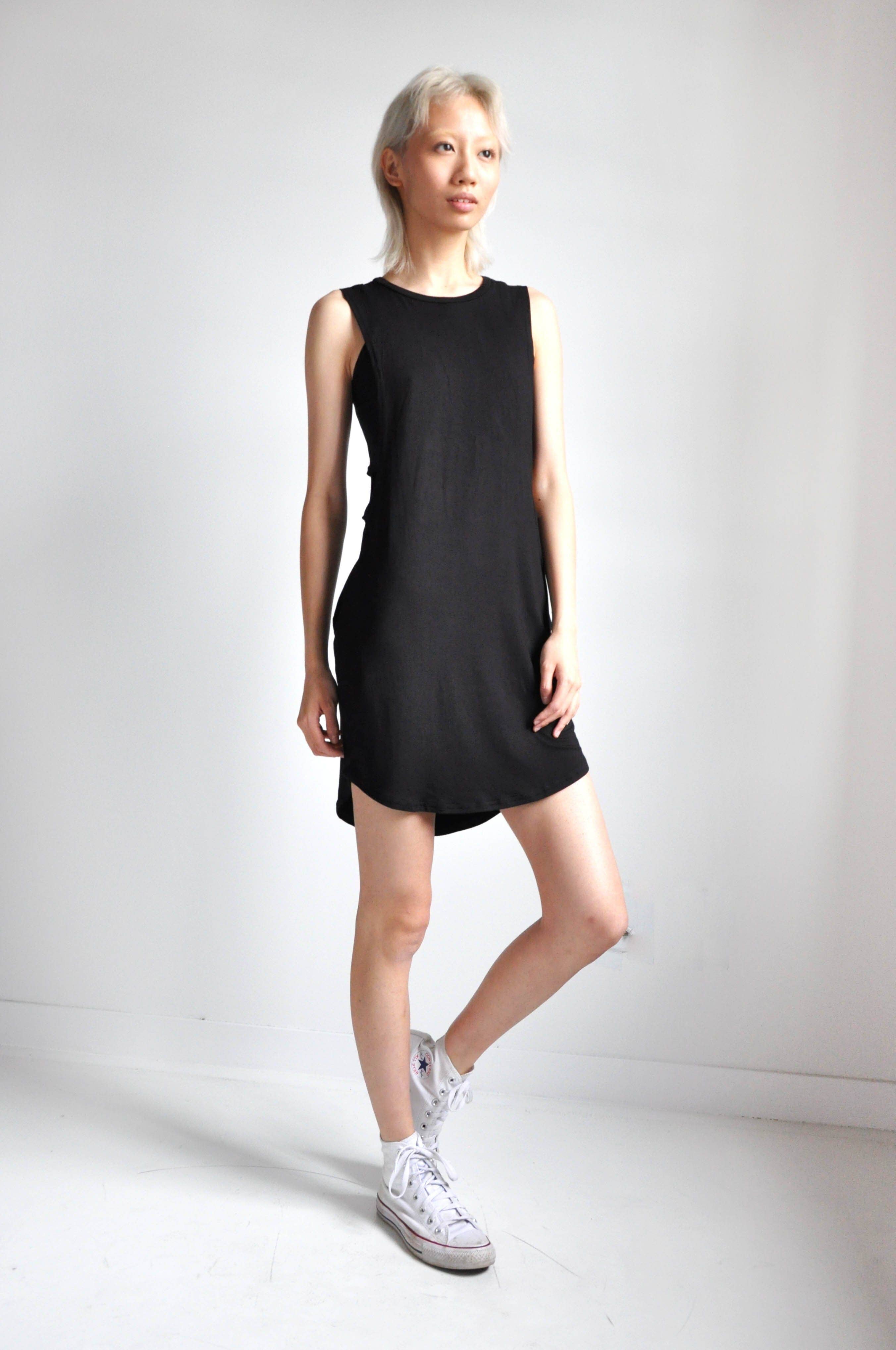 Black Mini Shield Dress for wholesale on Faire5