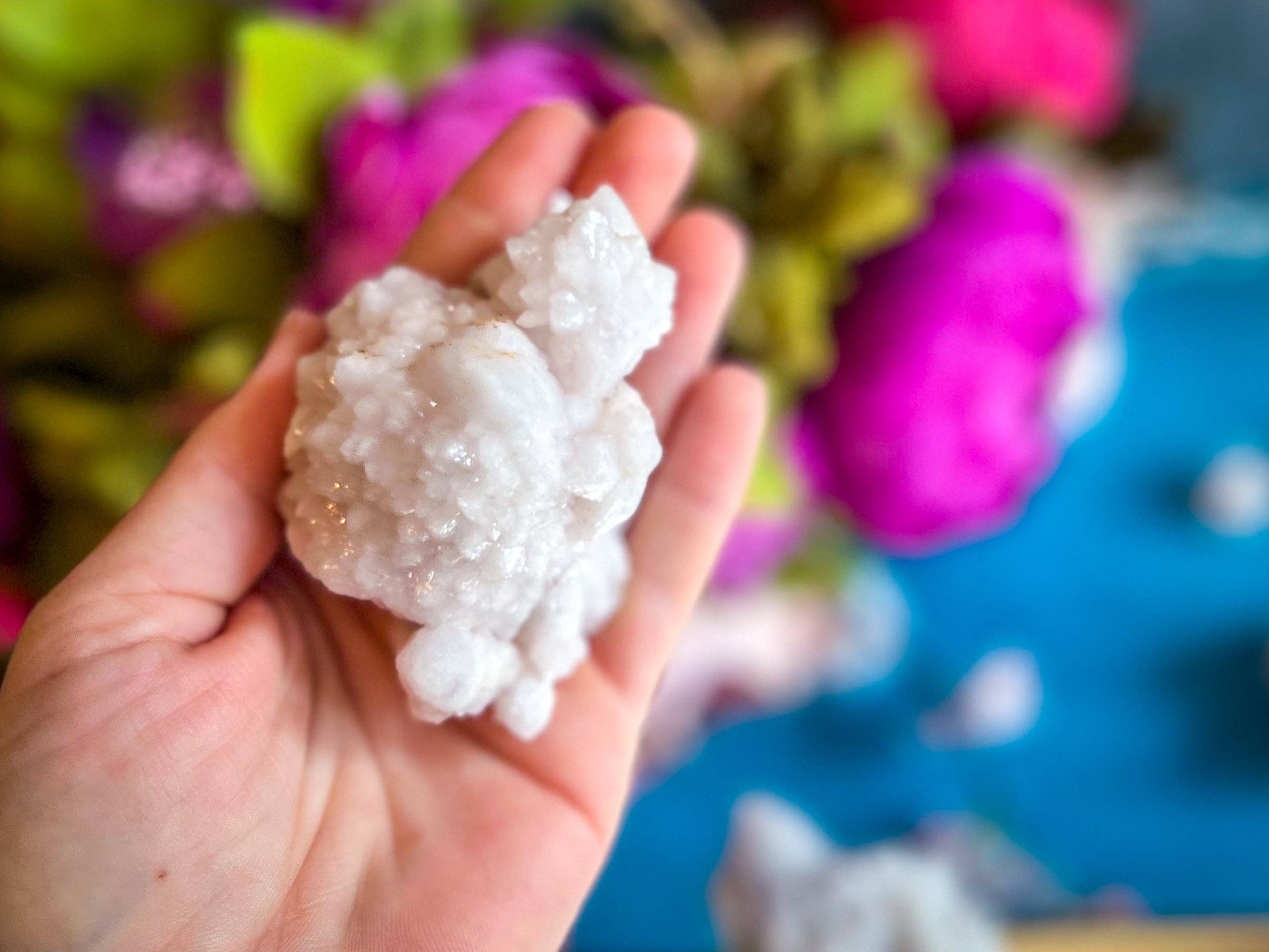 Mandala Gems – Engroshandel Spirituelle sten og krystaller – Krystalliserede lyserøde kvarts klynger, SJÆLDNE rosenkvarts klynger fra Tata Marokko1