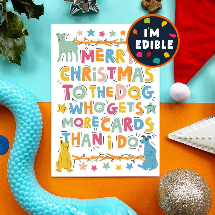 📦 More Cards – Christmas Edible Dog Card and other Purchase wholesale dog advent calendar. Free returns & net 60 terms on Faire trending on Faire.