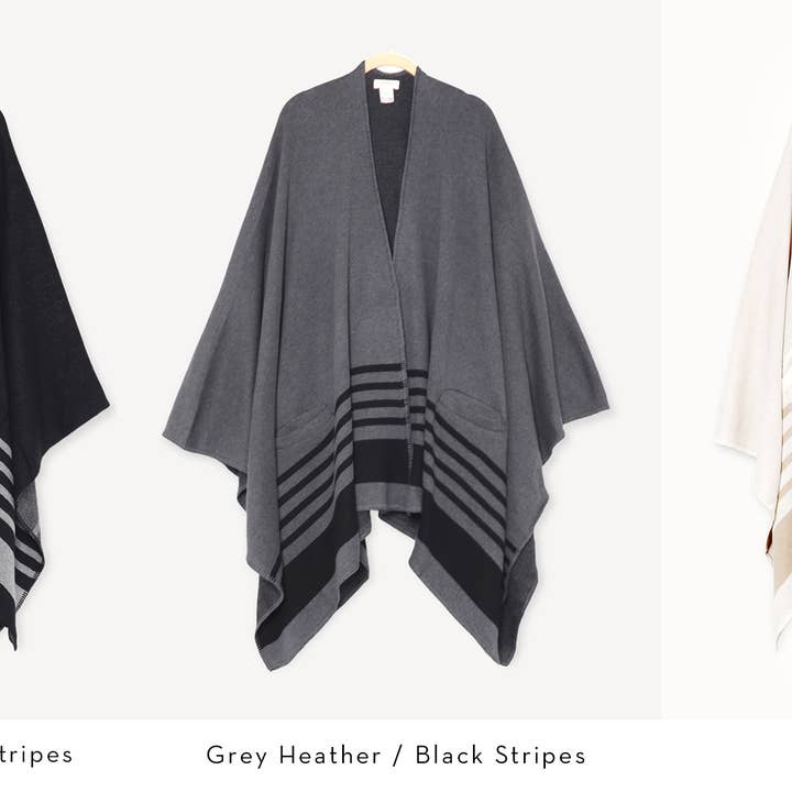 Sac de voyage en tricot jacquard Gaia Eco-Chic - Rayé (biologique) pour la vente par Viverano Organics