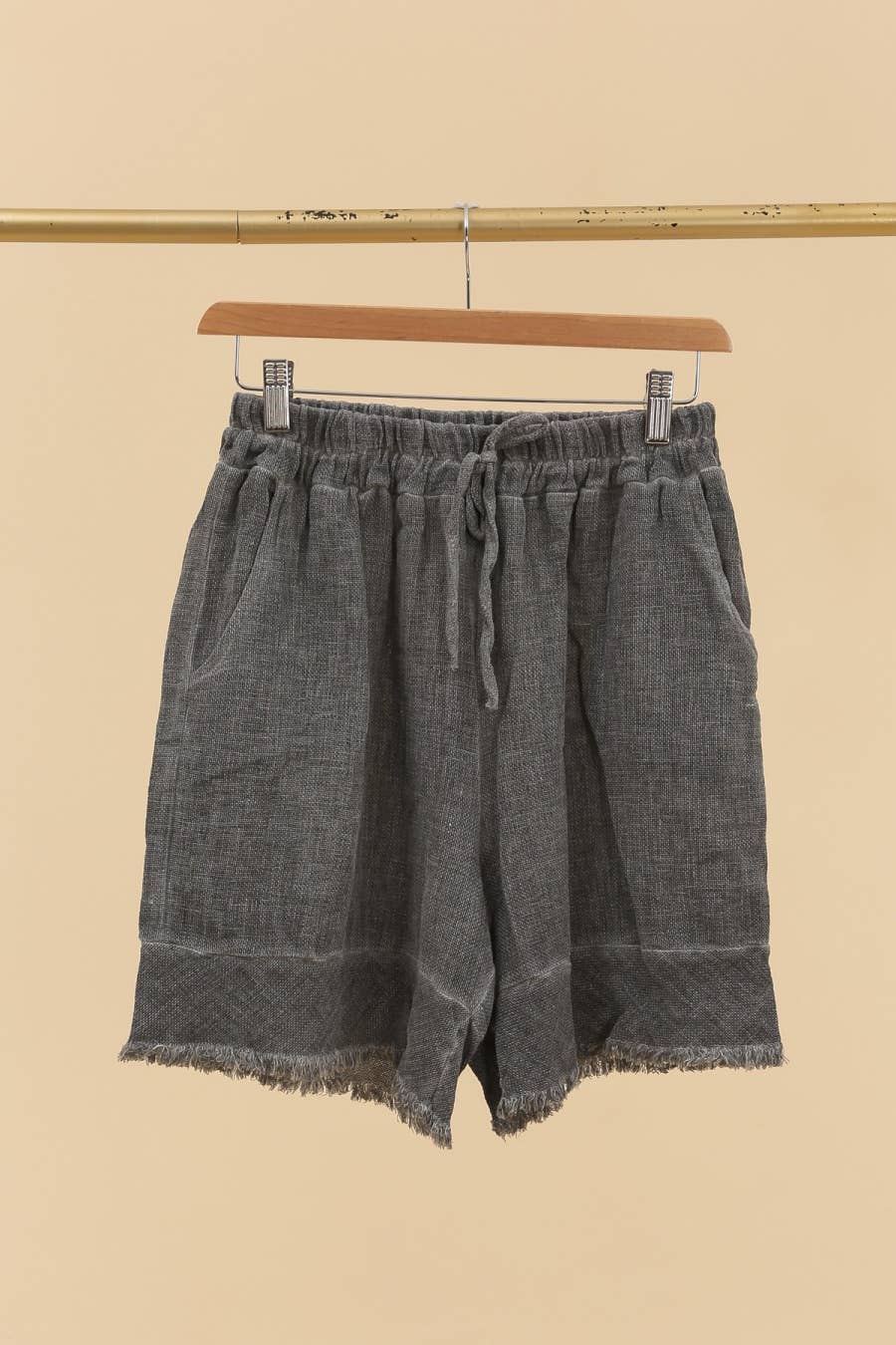 LÉA & LUC - Wholesale Shorts - Women's - Shorts in 50% cotton 50% linen REF. 1007838