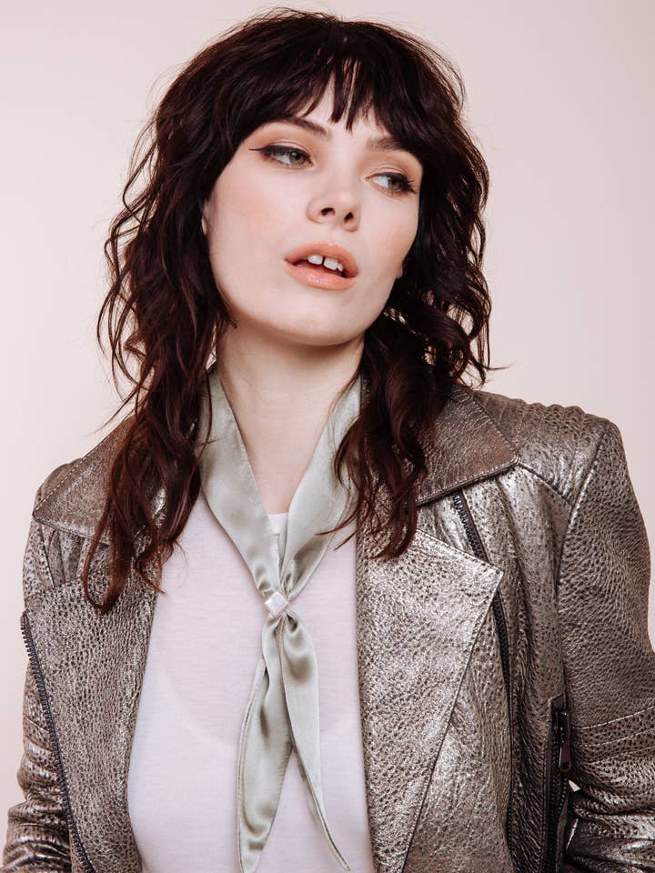 Mintfarbener Julep Schal binden für den Großhandel von I'm With The Band