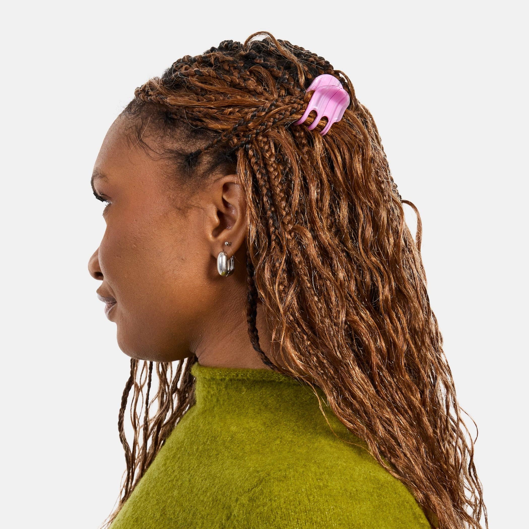 CHUNKS - Wholesale Hair Clip - Women's - Mini Claw in Petunia1