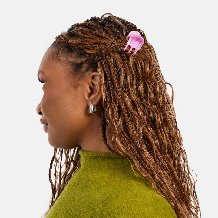 CHUNKS - Wholesale Hair Clip - Women's - Mini Claw in Petunia1