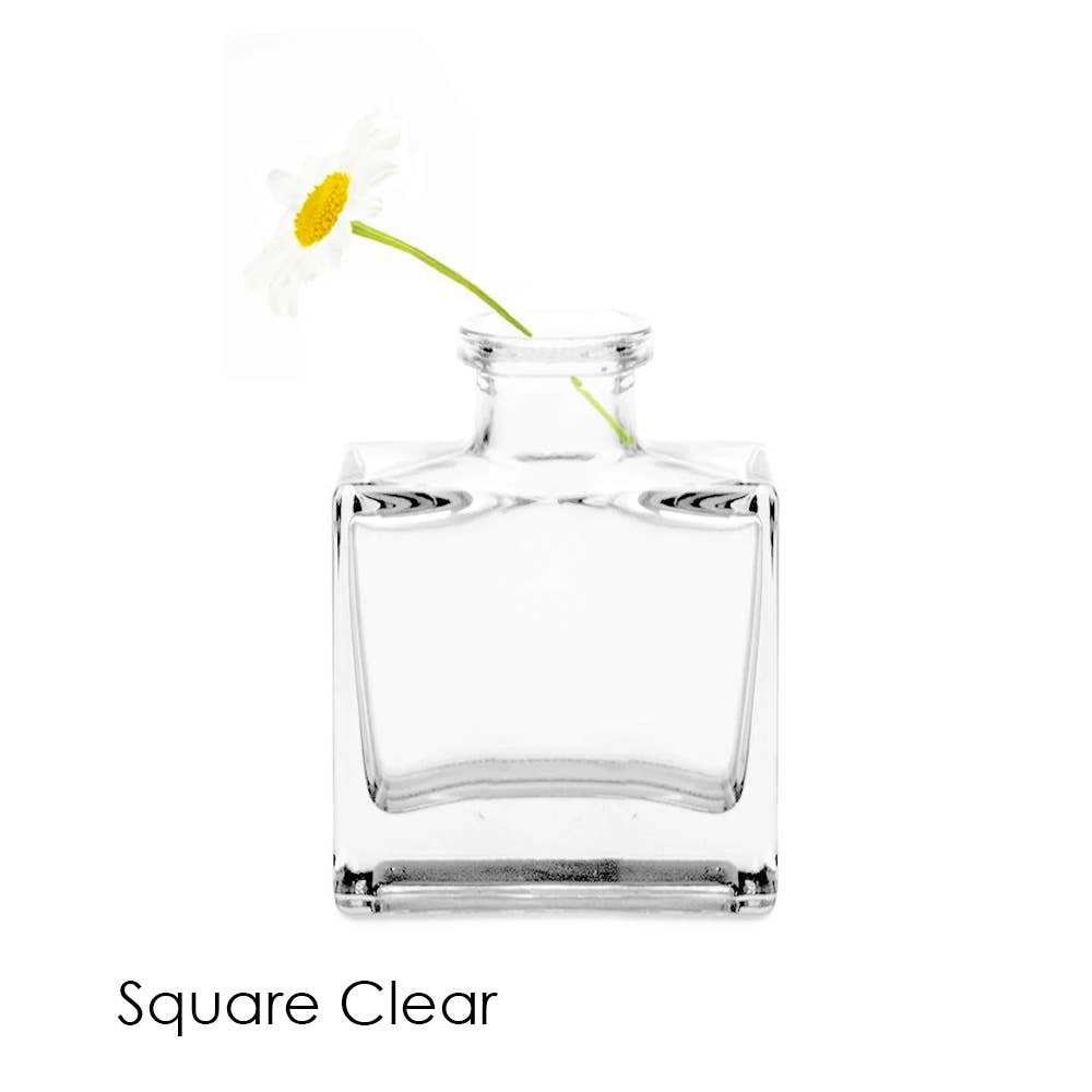 Chive - Wholesale Vase - Loft  Colorful Transparent Bud Vase Set Oval, Round, Square8