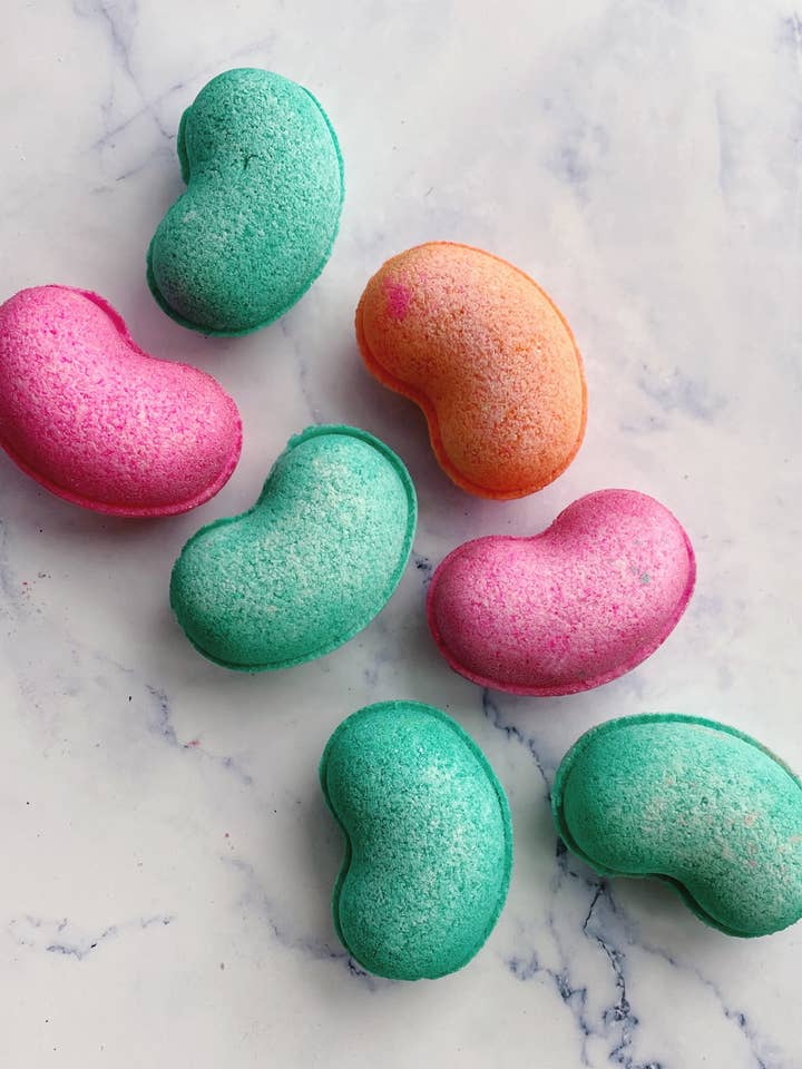 Jelly Bean Bath Bomb (Extra Large!) for wholesale by The Sister Made