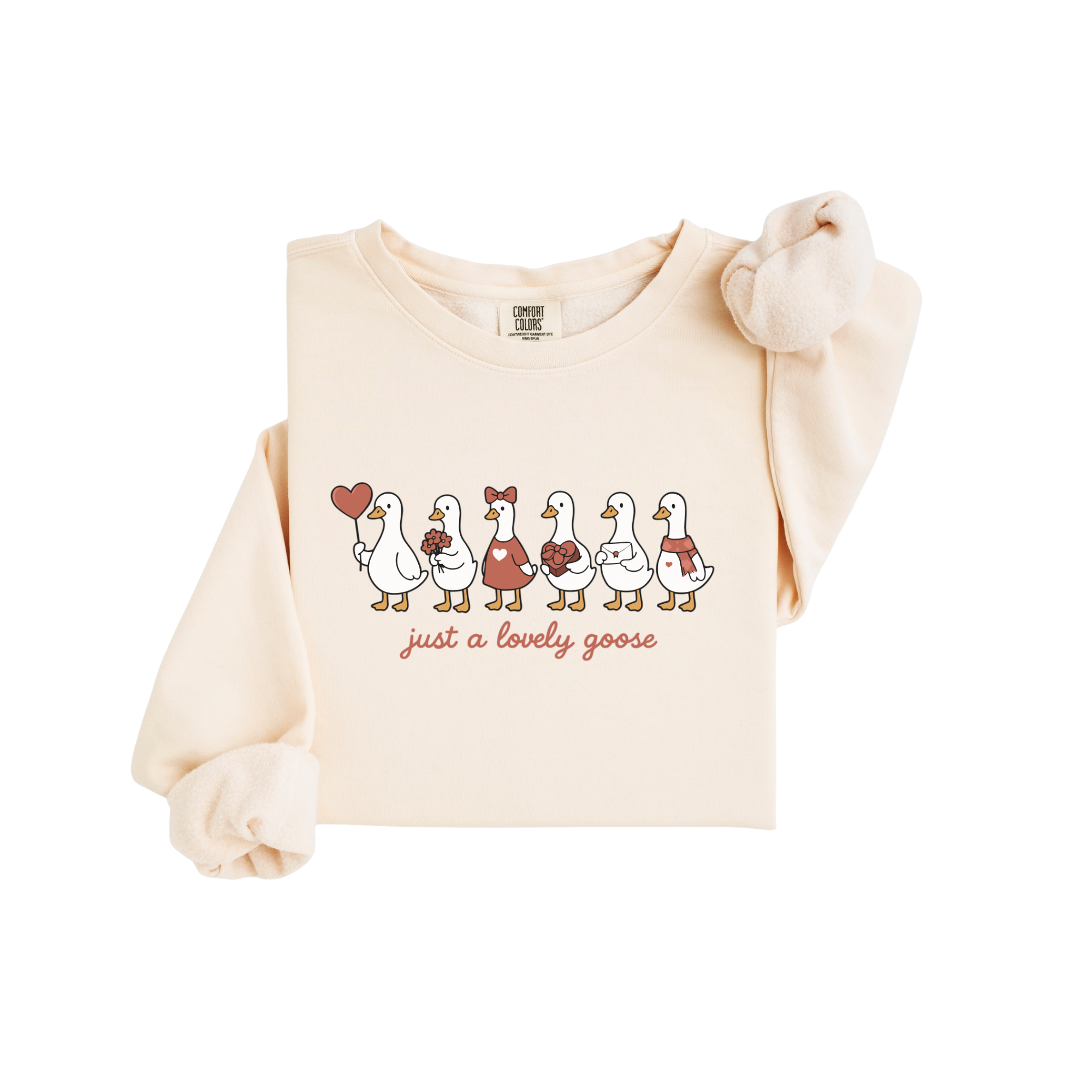 KNOTS + NOOK - Wholesale Graphic Sweatshirt - Women's - LOVELY GEESE SWEATSHIRT3