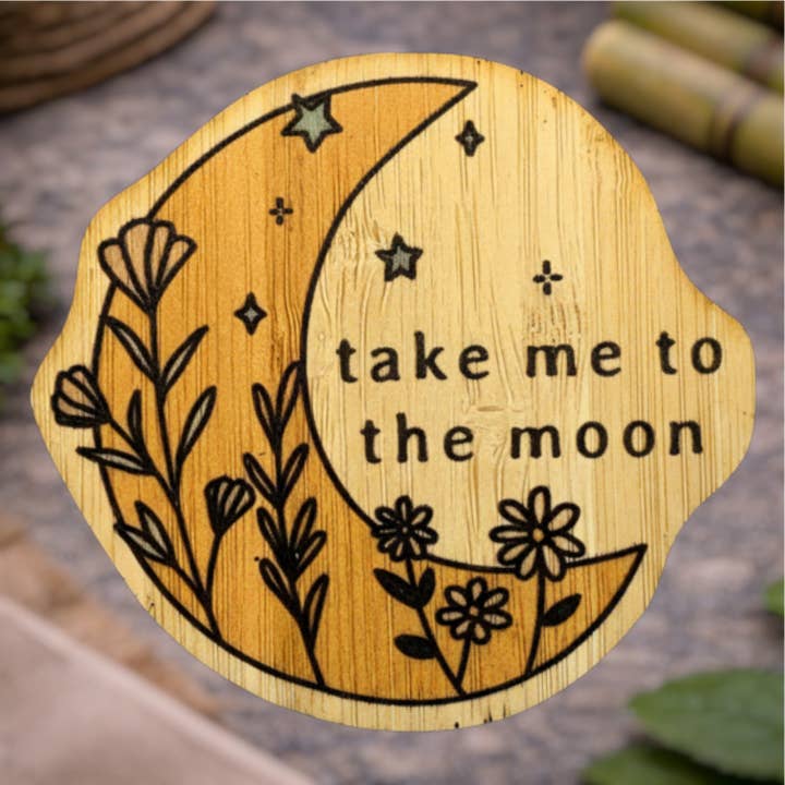 Tag mig til Månen for engroshandel hos Bamboo Wood Stickers