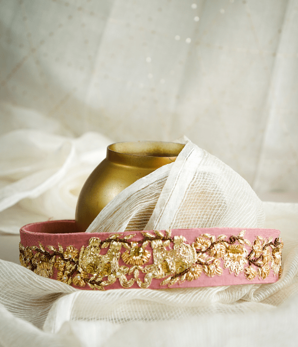 Mojabella – wholesale Belt – Women's – Pink Elephant KamarBandh Belt1