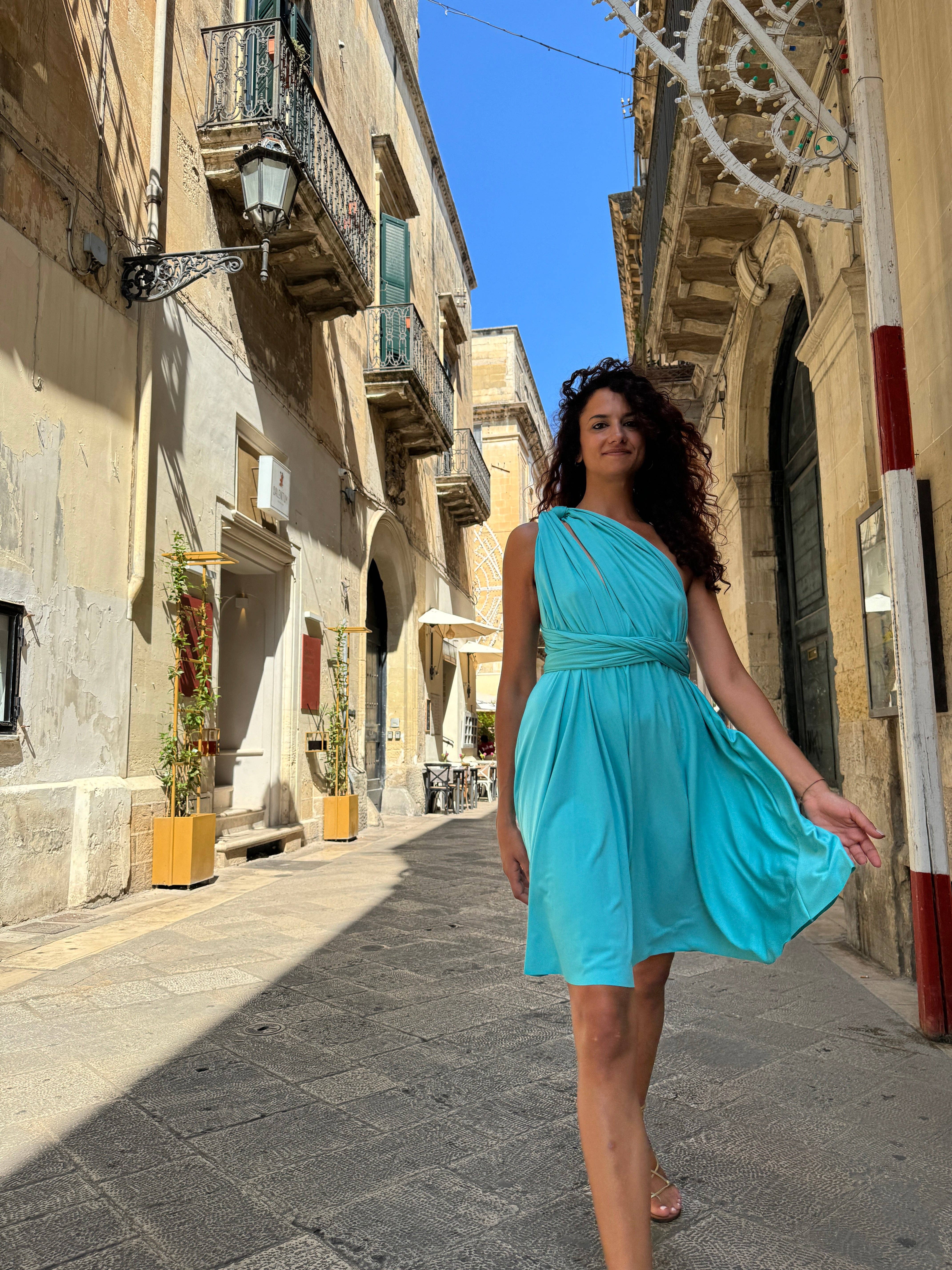 Bijondo - Wholesale Dress - Women's - Ayunita Infinity Convertible Short Dress33