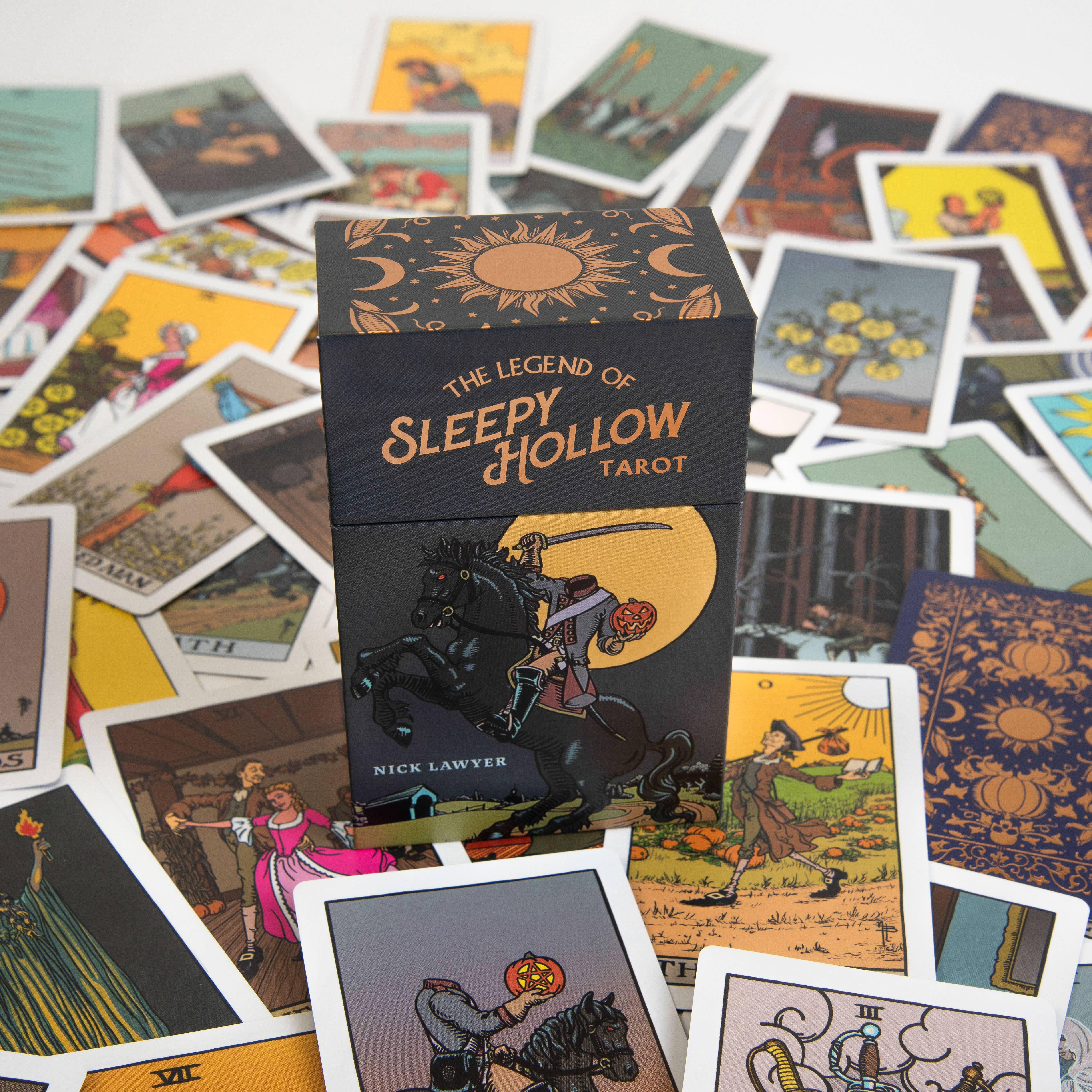 REDFeather - Wholesale Tarot Cards - The Legend of Sleepy Hollow Tarot —Headless Horseman Edition14