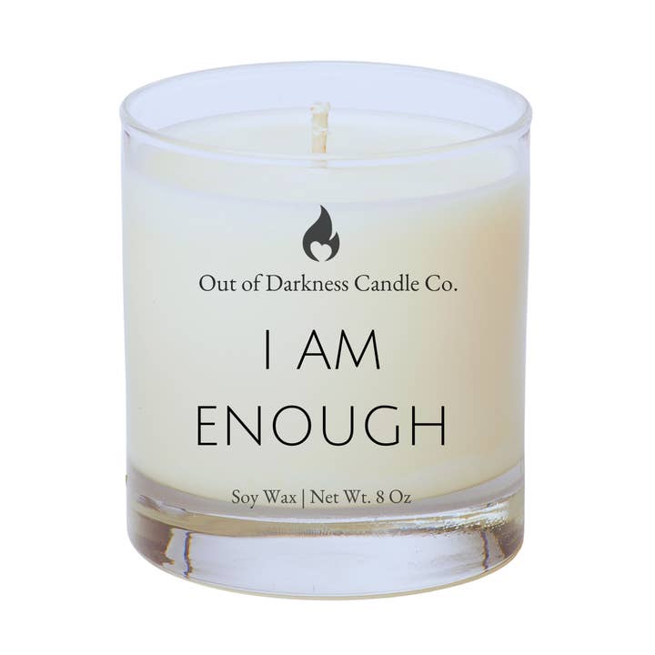 I Am Enough Affirmation Candle, Soy Wax Intention Candle and other Purchase Wholesale net 60. Free Returns & Net 60 Terms on Faire trending on Faire.