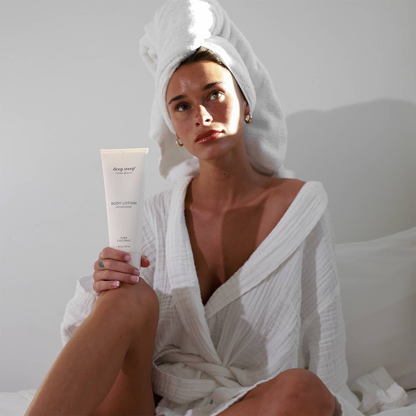 Deep Steep Clean Beauty - Wholesale Body Cream/Lotion - Body Lotion - Pure Coconut 8oz5