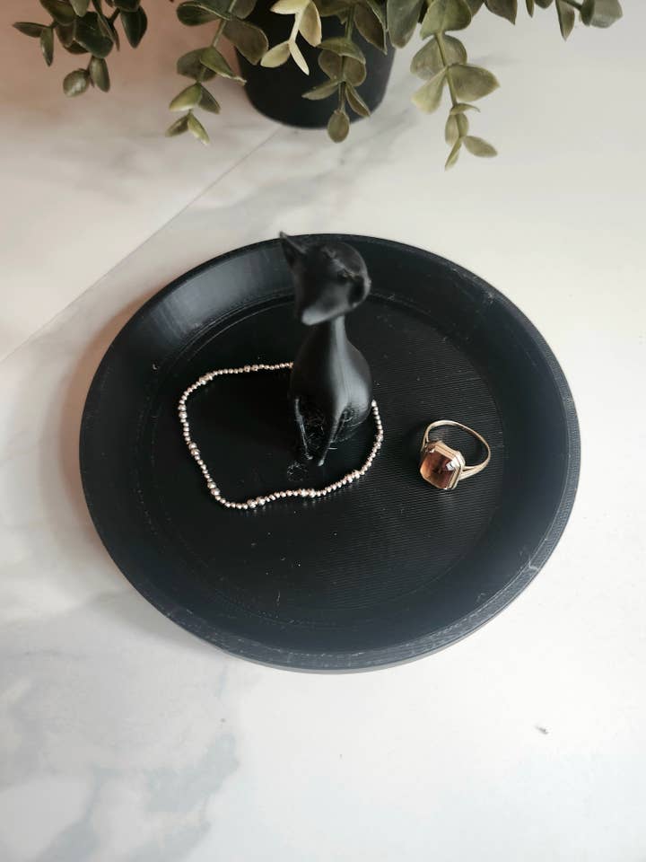 Bandeja para Joyas Gato Negro para venta al por mayor de Three Witches Tea Shop