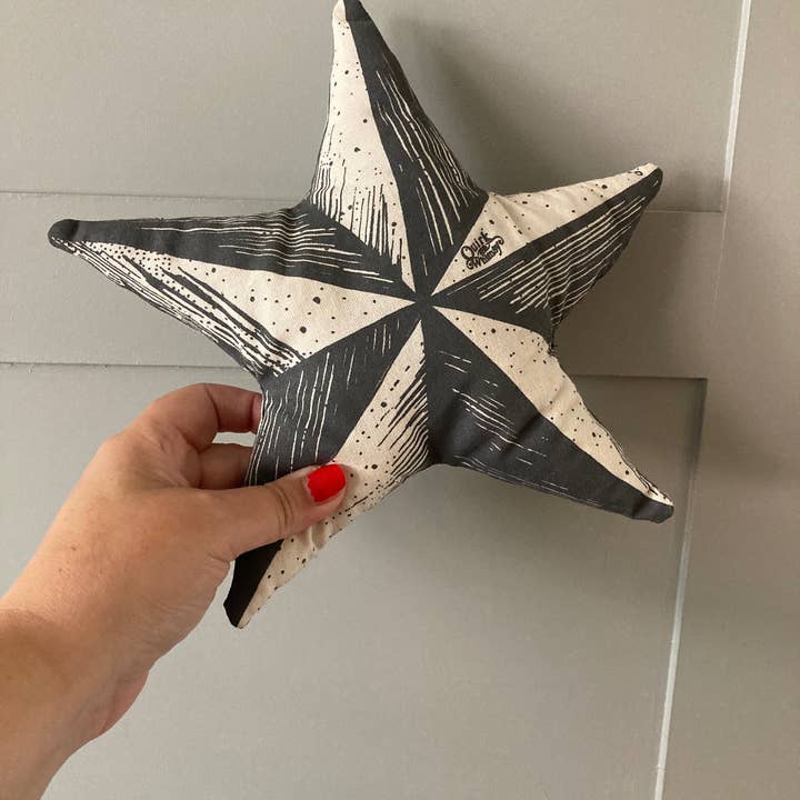 Star cut & Sew tea towel for wholesale by Quirk&Whimsy