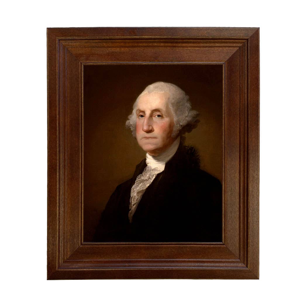 Madison Bay Co. - Historical Home Decor Reproductions - Wholesale Art Print - George Washington by Gilbert Stuart Vintage Painting Print89