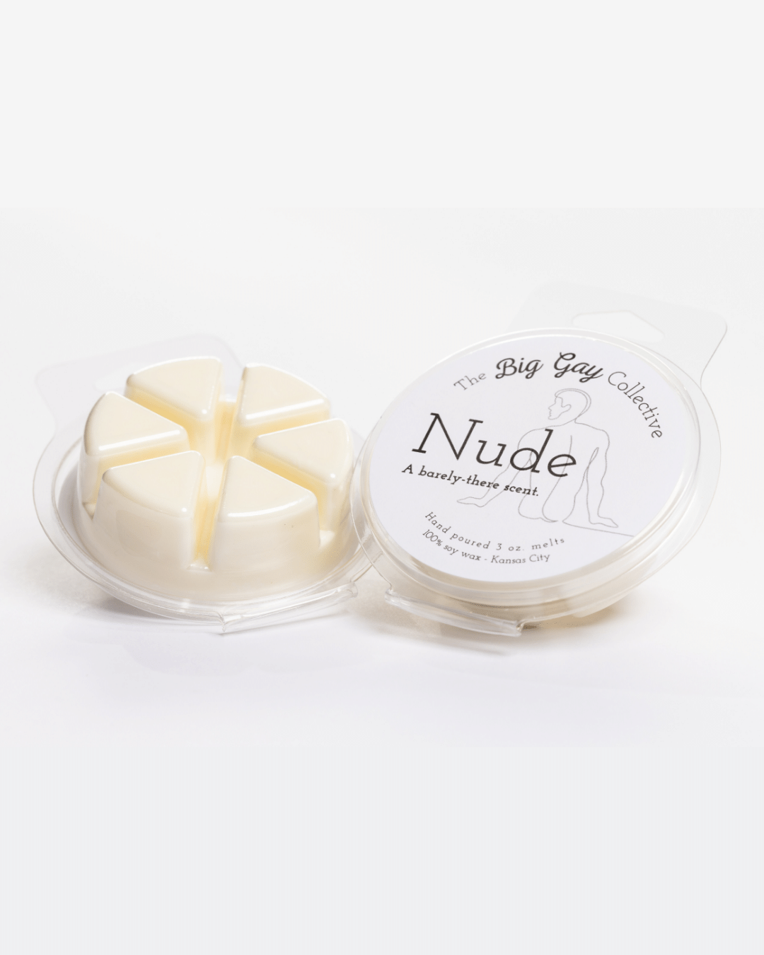 The Big Gay Collective LLC - Wholesale Jar/Filled Candle - Nude3