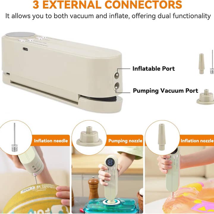 VIGOR - Wholesale Kitchen Appliance - 3 in 1 Portable Vacuum Food Sealers Foodsaver1