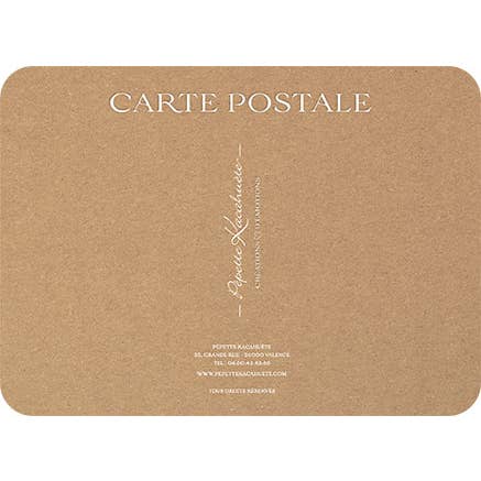 Pépette Kacahuète – wholesale Postcard – POSTCARD I LOVE YOU