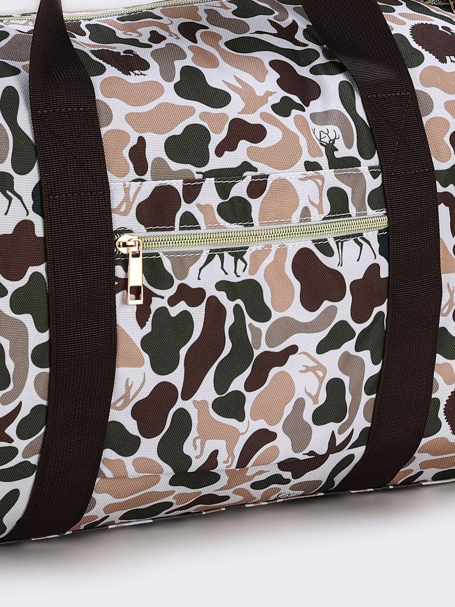 sassy kids palace - Wholesale Duffel- en weekendtas - Dames - Hertenjacht Camouflage Canvas Reistassen3