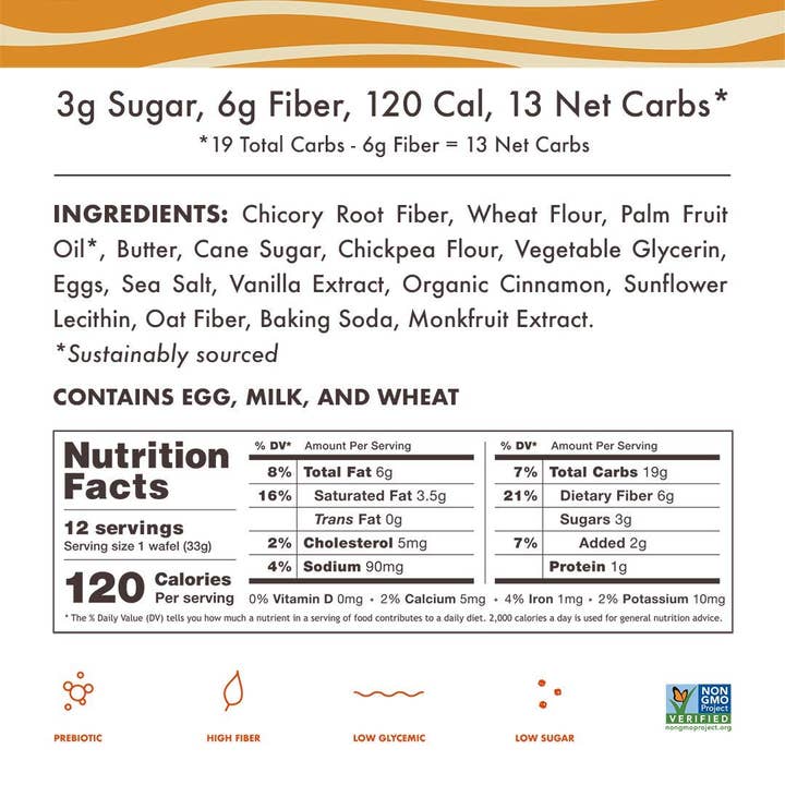 Righteous Felon Craft Jerky - Wholesale Cookie - Rip Van Dutch Caramel & Vanilla Stroopwafel Cookies 1.2oz1