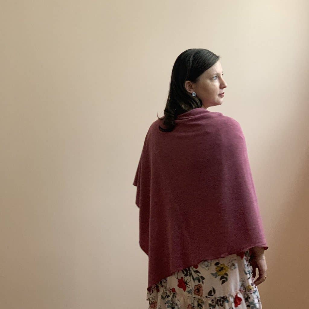 Dana Herbert - Vente Poncho – femme - Poncho en tricot désert0