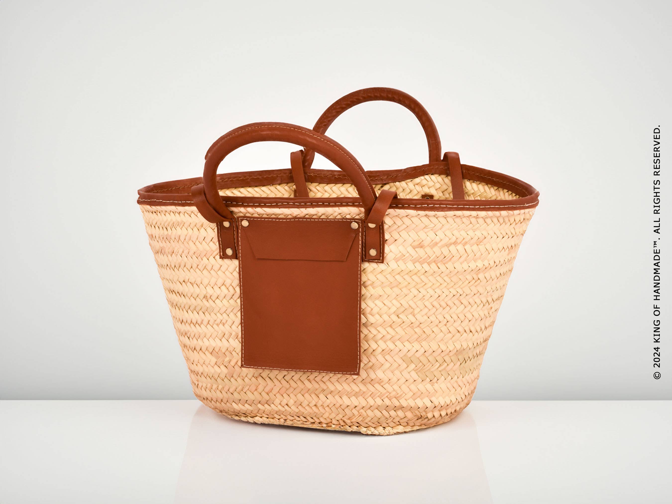 King Of Handmade - Vente Sac de plage - Sacs à main et à bandoulière - Sac à main pour femme - Sac fourre-tout en paille7