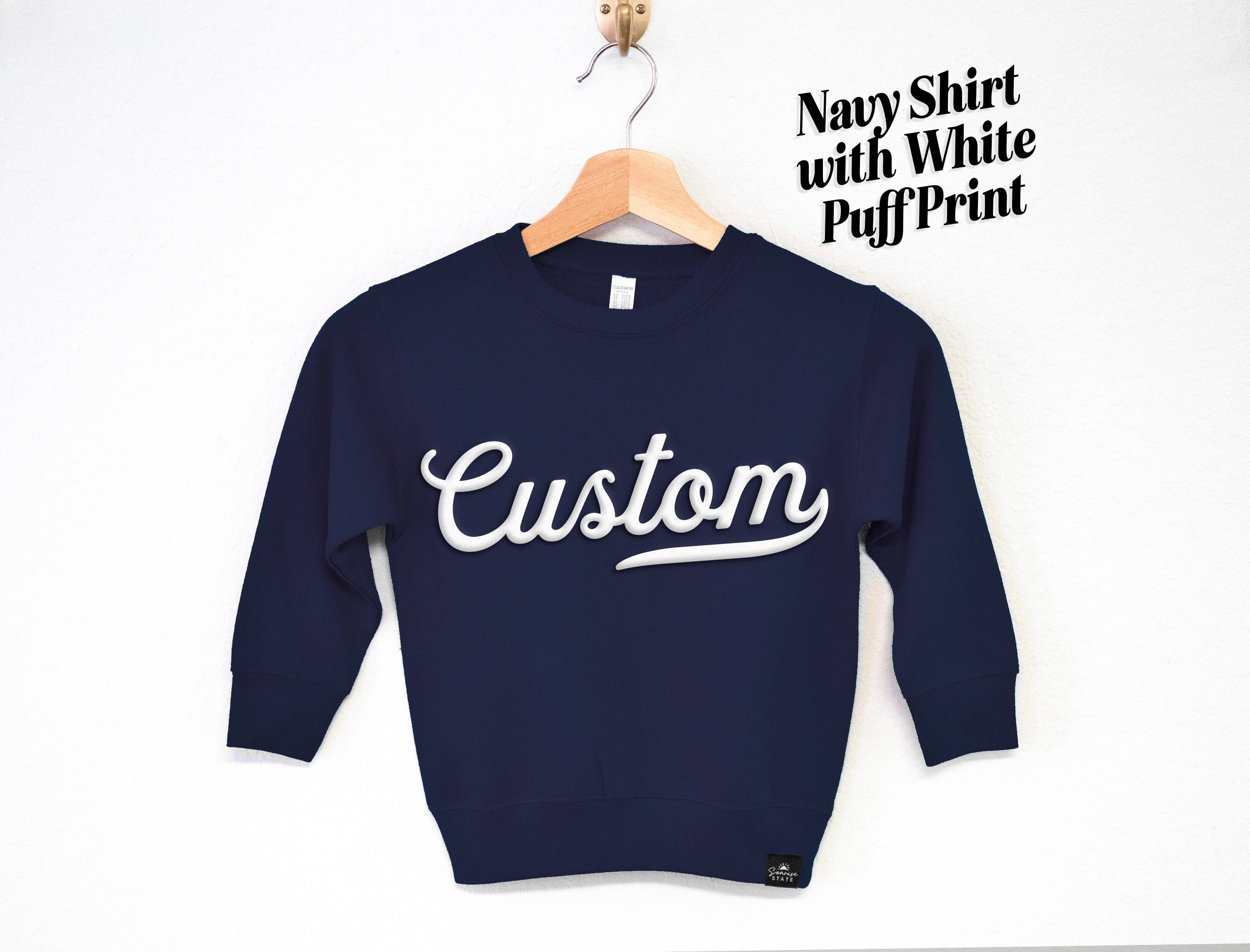 Sonrise State - Wholesale Sweatshirt - Kids - Boy's CUSTOM EMBOSSED Puff Print Sweatshirt, Toddler & Youth4