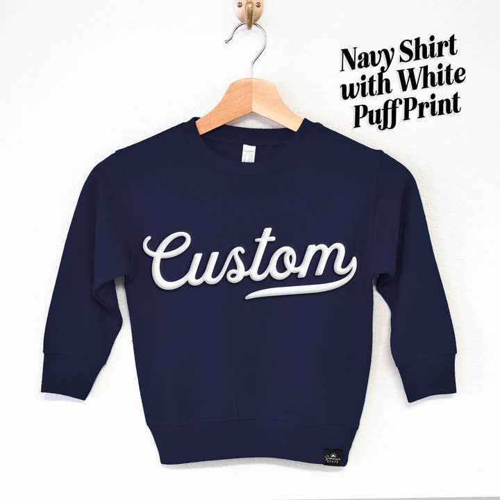 Sonrise State - Wholesale Sweatshirt - Kids - Boy's CUSTOM EMBOSSED Puff Print Sweatshirt, Toddler & Youth4