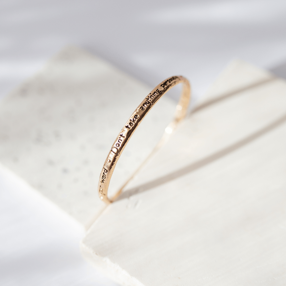 Jewelry Evolution - Wholesale Bangle Bracelet - The Four Agreements Bangle19