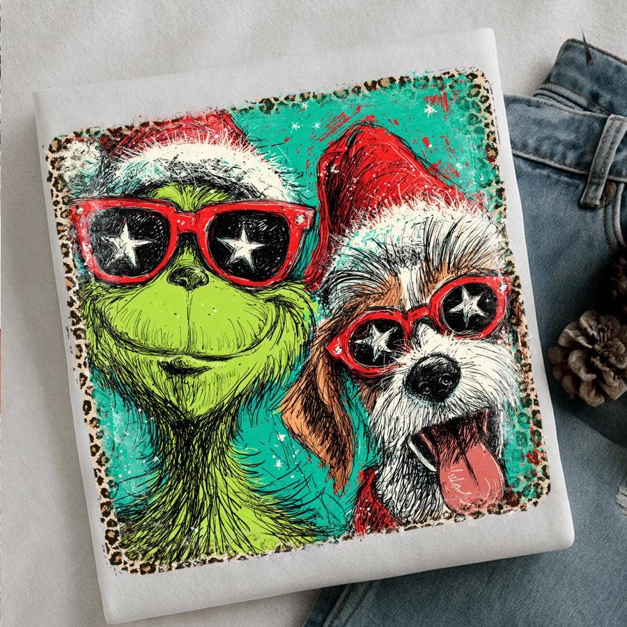 DLT Ecommerce - Wholesale T-Shirt (Graphic) - Women's - Preppy Grichmas Christmas Shirt, Christmas Movie Sweatshirt2