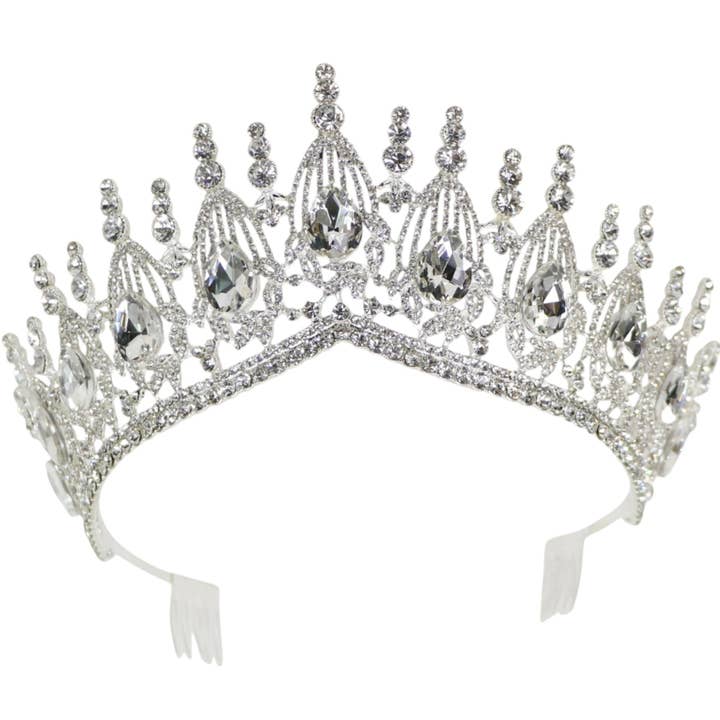 TAPA fashion - Wholesale Tiara - Women's - Crystal Tiara Crown HT0951. (1PC)4
