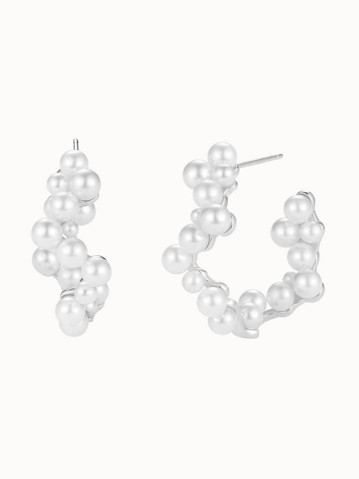 Payada Earrings - Silver for wholesale by Nava Copenhagen