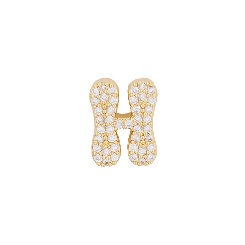 Savvy Bling - Wholesale Pendant/Charm Necklace - Cosmic Scroll CZ Initial Custom Word Name Necklaces 14