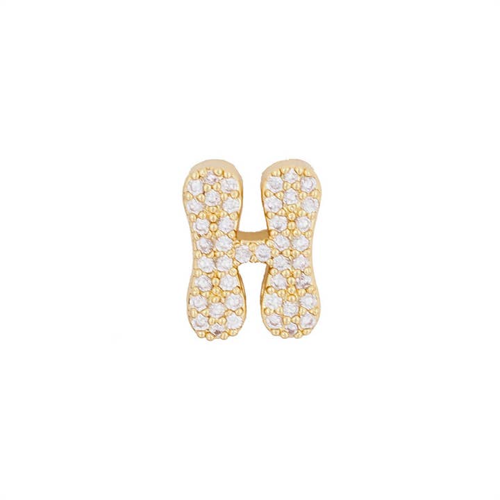 Savvy Bling - Wholesale Pendant/Charm Necklace - Cosmic Scroll CZ Initial Custom Word Name Necklaces 14