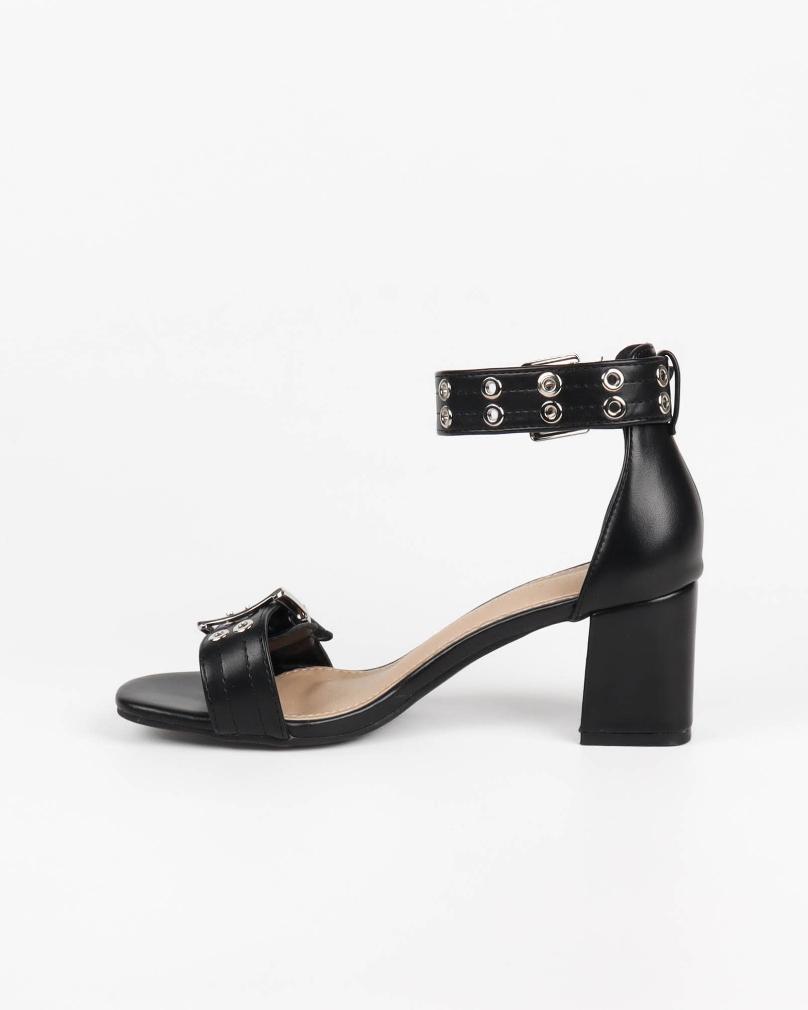 La Bottine Souriante - Wholesale Sandals - Women's - Women's Heeled Sandals with Metal Buckles1