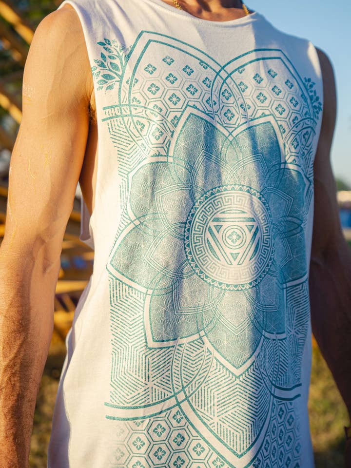 Chemise sans manches Superbloom pour la vente par Rythmatix